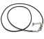 Image de Collier en Cordon Ciré Noir 47cm - 45cm long, 200 PCs
