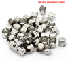 Picture of Silver Tone Bead Caps Fit Chain Tassel 8mm, sold per packet of 200