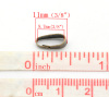 Picture of Iron Based Alloy Pendant Pinch Bails Clasps Antique Bronze 11mm x 4mm, 300 PCs