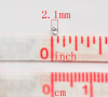 Изображение Фурнитуры для Украшения Стразы pp14 2.1mm x 1.3 mm Острая Спина Прозрачные, проданные 1440 шт