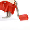 Picture of Plastic Hand-Operated Yarn/Fiber/Wool/String Ball Skein Winder Beige & Red 26.0x18.0cm(10 1/4"x7 1/8"), sold per packet of 1