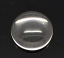 Picture of Transparent Glass Dome Seals Cabochons Round Flatback Clear 10mm( 3/8") Dia, 100 PCs