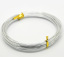 Bild von Silbrig Aluminium Schmuckdraht Schmuckband Für Schmuckherstellung 1mm. Verkauft eine Packung mit 5 Rollen(ca.20 M/Rolle)
