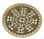 Immagine di Lega di Ferro Cabochon per Abbellimento Tondo Tono del Bronzo Hollow Disegno 6.0cm Dia, 20 Pz