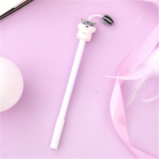 Picture of Plastic Gel Ink Pen White Hamster 18cm, 1 Piece