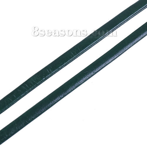 Imagen de Cuerda PU de Verde Oscuro 5mm Diámetro, 1 Rollo (Aprox 5 M/Rollo)