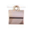Immagine di Acrilato Gancio per Sciarpa Cilindrico Oro di Rosa chiaro 24mm x 19mm, 20 Pz
