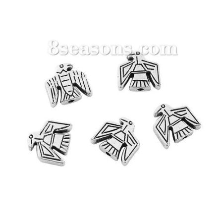 Picture of Zinc Based Alloy Spacer Beads Butterfly Animal 