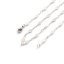 Picture of 304 Stainless Steel Link Chain Necklace Tennis Racket Silver Tone 46cm(18 1/8") long, Chain Size: 15x4mm( 5/8" x 1/8"), 1 Piece