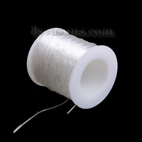 Transparent Nylon yarn 0.7mm. Roll 100 m.