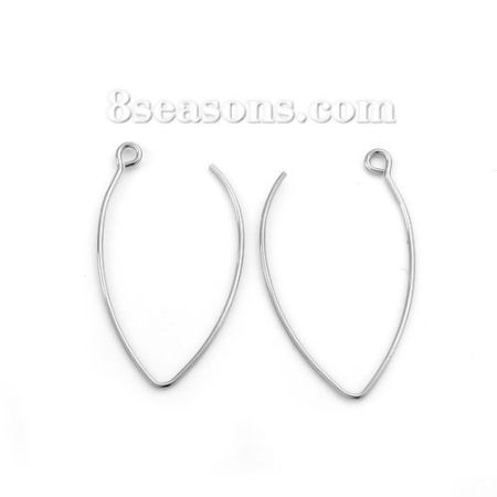 Picture of Stainless Steel Ear Wire Hooks Earring Multicolor With Loop