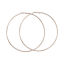 Picture of Hoop Earrings Gold Plated Round 9.1cm(3 5/8") x 8.8cm(3 4/8"), Post/ Wire Size: (20 gauge), 1 Pair