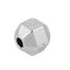 Picture of Zinc Based Alloy Spacer Beads Round Antique Silver Color Faceted 6mm x 6mm, Hole: Approx 1.4mm, 100 PCs