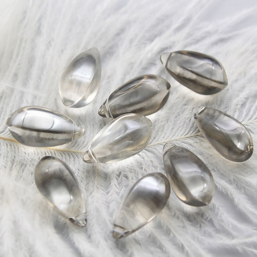 DoreenBeads. Muranoglas Tschechische Perlen Tropfen Hellgrün AB Farbe