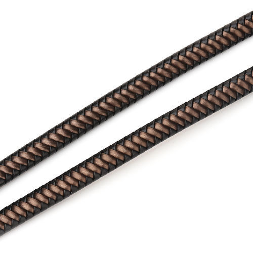 Bild von PU Schnur Goldenbraun 9mm, 2 Meter