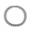 Picture of 304 Stainless Steel Bracelets Silver Tone 21cm(8 2/8") long, 1 Piece