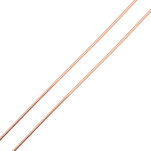 Bild von Kupfer Für Perl-Arbeit Schnur Rosegold 0.25mm (30 gauge) 2 Rollen (Ca. 18 Meter/Rolle)