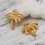 Picture of Zinc Based Alloy Charms Coconut Tree Matt Gold 15mm( 5/8") x 14mm( 4/8"), 10 PCs