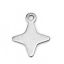 Immagine di 304 Acciaio Inossidabile Charms Stella Tono Argento 13mm x 11mm, 20 Pz