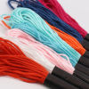 Picture of Cotton Chinese Knotting Cord Friendship Bracelet Jewelry Cord Rope Fuchsia 1mm, 2 Bundles(8M/Bundle)