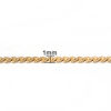 Picture of 304 Stainless Steel Link Chain Necklace S-shape Gold Plated 50.5cm(19 7/8") long, Chain Size: 1mm, 1 Piece