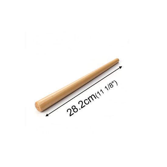 Picture of Natural Wood Jewelry Tools Ring Mandrel Sizer 28.2cm(11 1/8"), 1 Piece