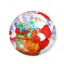 Immagine di Vetro Cupola Dome Seals Cabochon Tondo Flatback Rosso Babbo Natale Disegno 20mm Dia, 30 Pz