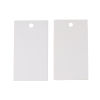 Picture of Paper Jewelry Display Card Rectangle White 89mm(3 4/8") x 50mm(2"), 100 Sheets