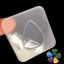 Imagen de Silicona Molde Cuadrado Blanco Púa de guitarra 50mm x 50mm, 2 Unidades
