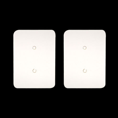 Picture of Paper Jewelry Earrings Display Card Rectangle 