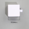 Image de Ecrins à Bijoux en Papier pour Bagues Rectangle Blanc 52mm x 50mm, 2 Pcs