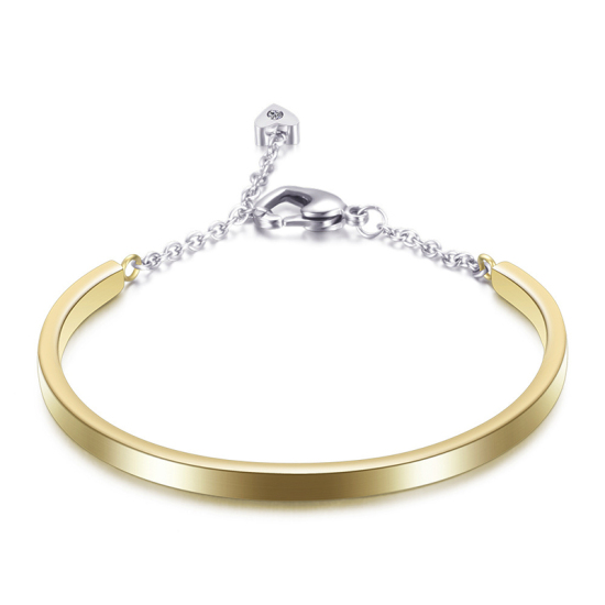 Bild von 316L Edelstahl Armband Vergoldet 6cm D., 1 Stück