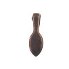 Picture of Zinc Based Alloy Glue On Bails Leaf Antique Copper 21mm x 7mm, 100 PCs