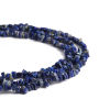 Picture of December Birthstone - Lapis Lazuli ( Synthetic ) Chip Beads Irregular Deep Blue About 11mm x4mm( 3/8" x 1/8") - 5mm x2mm( 2/8" x 1/8"), Hole: Approx 0.7mm, 85cm(33 4/8") - 83cm(32 5/8") long, 1 Strand (Approx 320 - 300 PCs/Strand)