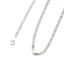 Imagen de 304 Acero Inoxidable Otras Cadenas Collares Óvalo Tono de Plata 50cm longitud, Cadena: 6x2mm, 3 Unidades