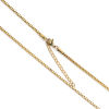 Picture of Stainless Steel Box Chain Necklace Gold Plated 60.5cm(23 7/8") long, Chain Size: 2mm( 1/8"), 1 Piece