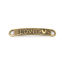 Picture of Zinc Based Alloy Blank Bar Connectors Rectangle Antique Bronze Message " LOVE " 38mm x 6mm, 30 PCs