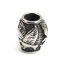 Picture of 304 Stainless Steel Spacer Beads Drum Antique Silver Color Eagle 13mm( 4/8") x 11mm( 3/8"), Hole: Approx 5.1mm, 1 Piece