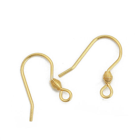Picture of Stainless Steel Ear Wire Hooks Earring Multicolor With Loop