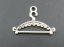 Picture of Charm Pendants Clothes Hanger Antique Silver Color 24mm(1") x 16mm( 5/8"), 60 PCs