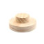 Image de Présentoirs à Bijoux pour Bracelets en Bois de Pin Forme Rond Couleur Naturelle 10cm, 1 Pièce