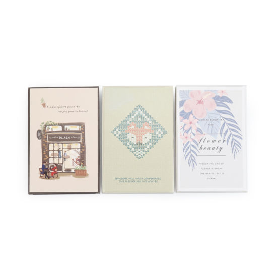 Image de Papier Enveloppe Rectangle Maison Multicolore 14.3cm x 9.3cm, 1 Boîte (30 Pcs/Boîte)