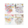Picture of Paper DIY Scrapbook Deco Stickers Multicolor Jigsaw 40mm(1 5/8") x 32mm(1 2/8"), 1 Packet ( 40 PCs/Packet)