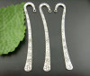 Picture of Zinc Based Alloy Bookmark Twist Antique Silver Color Butterfly 12.4cm, 6 PCs