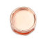 Bild von Zinklegierung Slider Schiebeperlen Perlen Flachrund Rosegold Cabochon Fassung (Geeignet für 12mm) ca. 14mm D., Loch:ca. 10mm x3mm (Für 10mm x 3mm Schnur), 10 Stück