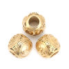 Picture of 304 Stainless Steel Casting Beads Round Gold Plated Aries Sign Of Zodiac Constellations About 10mm Dia., Hole: Approx 4.3mm, 1 Piece