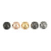 Picture of 304 Stainless Steel Casting Beads Round Gunmetal Leo Sign Of Zodiac Constellations About 10mm Dia., Hole: Approx 4.3mm, 1 Piece