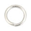 Picture of 50 PCs 14mm Dia., 1.8mm(13 gauge) 304 Stainless Steel Open Jump Rings Findings For Jewelry Making Silver Tone Round