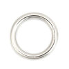 Picture of 20 PCs 18mm Dia., 2.5mm 304 Stainless Steel Open Jump Rings Findings For Jewelry Making Silver Tone Round