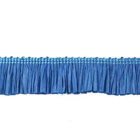 Picture of Raffia Jewelry Thread Cord (For DIY Tassel Pendants) Blue 31mm(1 2/8"), 1 Yard